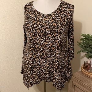 Leopard Tunic Tee
